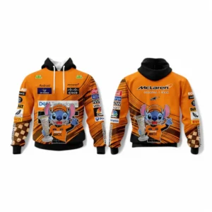 McLaren Hoodie, All Over Print Hoodie McLaren CAR40904112502