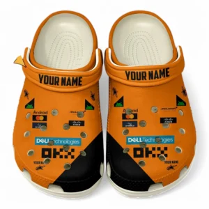 McLaren Crocs, All Over Print Crocs McLaren - White CAR41704092507