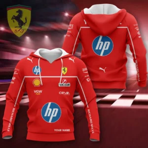 Scuderia Ferrari Hoodie, All Over Print Hoodie CAR418050925666