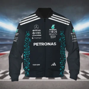 Mercedes-AMG PETRONAS F1 Bomber Jacket, All Over Print Bomber Jacket CAR418050925667