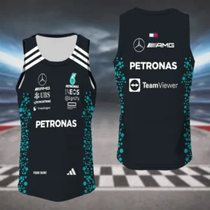 Mercedes-AMG PETRONAS F1 Tank Top, All Over Print Tank Top CAR418050925667