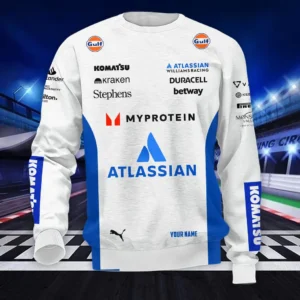 Williams Racing Sweatshirt, All Over Print Sweatshirt CAR418050925671
