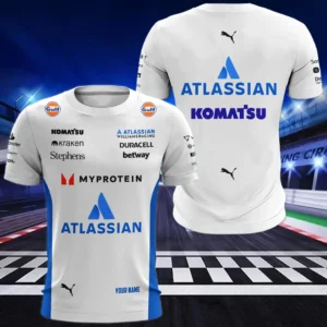Williams Racing T-Shirt, All Over Print T-Shirt CAR418050925671