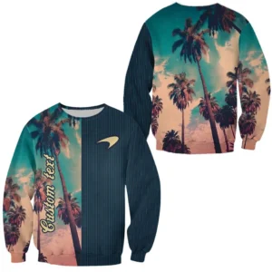 Mclaren Vintage Sweatshirt Palm Custom, All Over Print Car Sweatshirt CAR431041625441