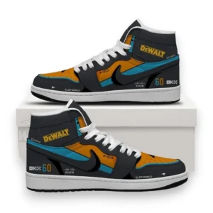 Mclaren Formula 1 Air Jordan 1 High Sneakers, Nike Sneakers For Mclaren Fans CAR446051225111