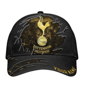 Tottenham Hotspur Classic Cap, All Over Print Classic Cap Tottenham Hotspur - Black DEPL6605162031