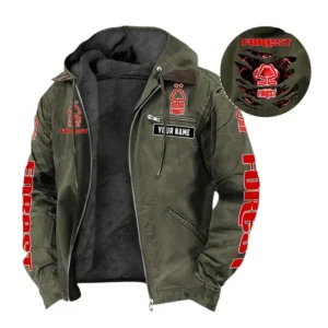 Nottingham Forest Hooded And Flannel Hoodie, All Over Print Hoodie For Nottingham Forest Fans EPL05051225667 - Green