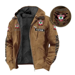 Southampton Hooded And Flannel Hoodie, All Over Print Hoodie For Southampton Fans EPL05051225668 - Camel