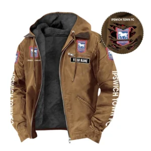 Ipswich Town Hooded And Flannel Hoodie, All Over Print Hoodie For Ipswich Town Fans EPL05051225670 - Camel