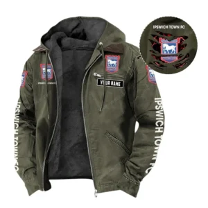 Ipswich Town Hooded And Flannel Hoodie, All Over Print Hoodie For Ipswich Town Fans EPL05051225670 - Green