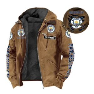 Manchester City Hooded And Flannel Hoodie, All Over Print Hoodie For Manchester City Fans EPL05051225679 - Camel