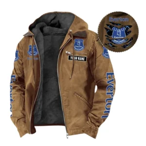Everton Hooded And Flannel Hoodie, All Over Print Hoodie For Everton Fans EPL05051225682 - Camel