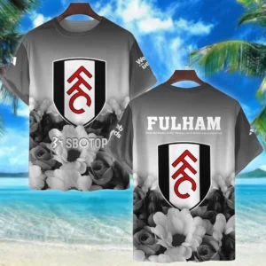 Fulham T-Shirt Premier League 2025 print all the way, gift for fan Fulham HVN1001FU05072025TS3D