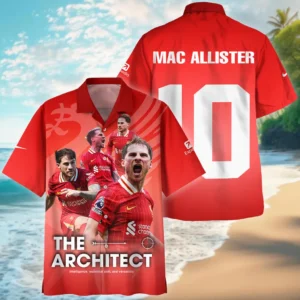 Alexis Mac Allister Hawaiian shirt Premier League 2025, gift for fan Alexis Mac Allister HVN1002AMA05092025HAW