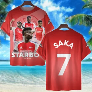 Bukayo Saka T-shirt Premier League 2025 gift for fan Bukayo Saka HVN1003BS05122025TS3D
