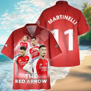 Gabriel Martinelli Hawaiian shirt Premier League 2025 gift for fan Gabriel Martinelli HVN1003GML05122025HAW