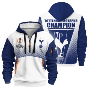 Tottenham Hotspur Hoodie Half Zipper UEFA Europa 2025 For Fan Tottenham Hotspur HVN1013TOTHC2052325HODZ