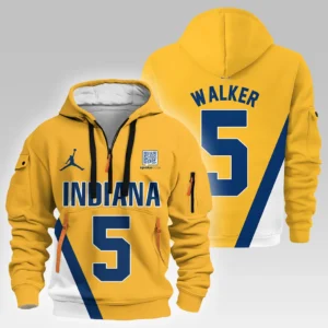 Jarace Walker Indiana Pacers Hoodie Half Zipper  NBA 2025 For Fan Jarace Walker HVN1026PCJW052825HODZ