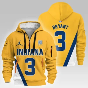 Thomas Bryant Indiana Pacers Hoodie Half Zipper  NBA 2025 For Fan Thomas Bryant HVN1026PCTB052825HODZ