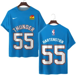Isaiah Hartenstein Oklahoma City Thunder T-Shirt  NBA 2025 For Fan Isaiah Hartenstein HVN1026THDIH052825TS3D