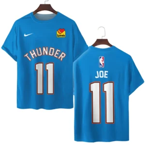 Isaiah Joe Oklahoma City Thunder T-Shirt  NBA 2025 For Fan Isaiah Joe HVN1026THDIJ052825TS3D