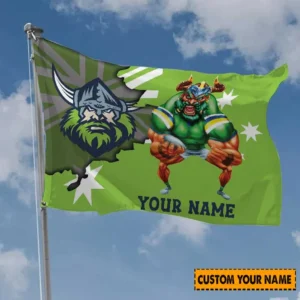 Canberra Raiders NRL Flags, Gift For Canberra Raiders Fan NRL08052625122