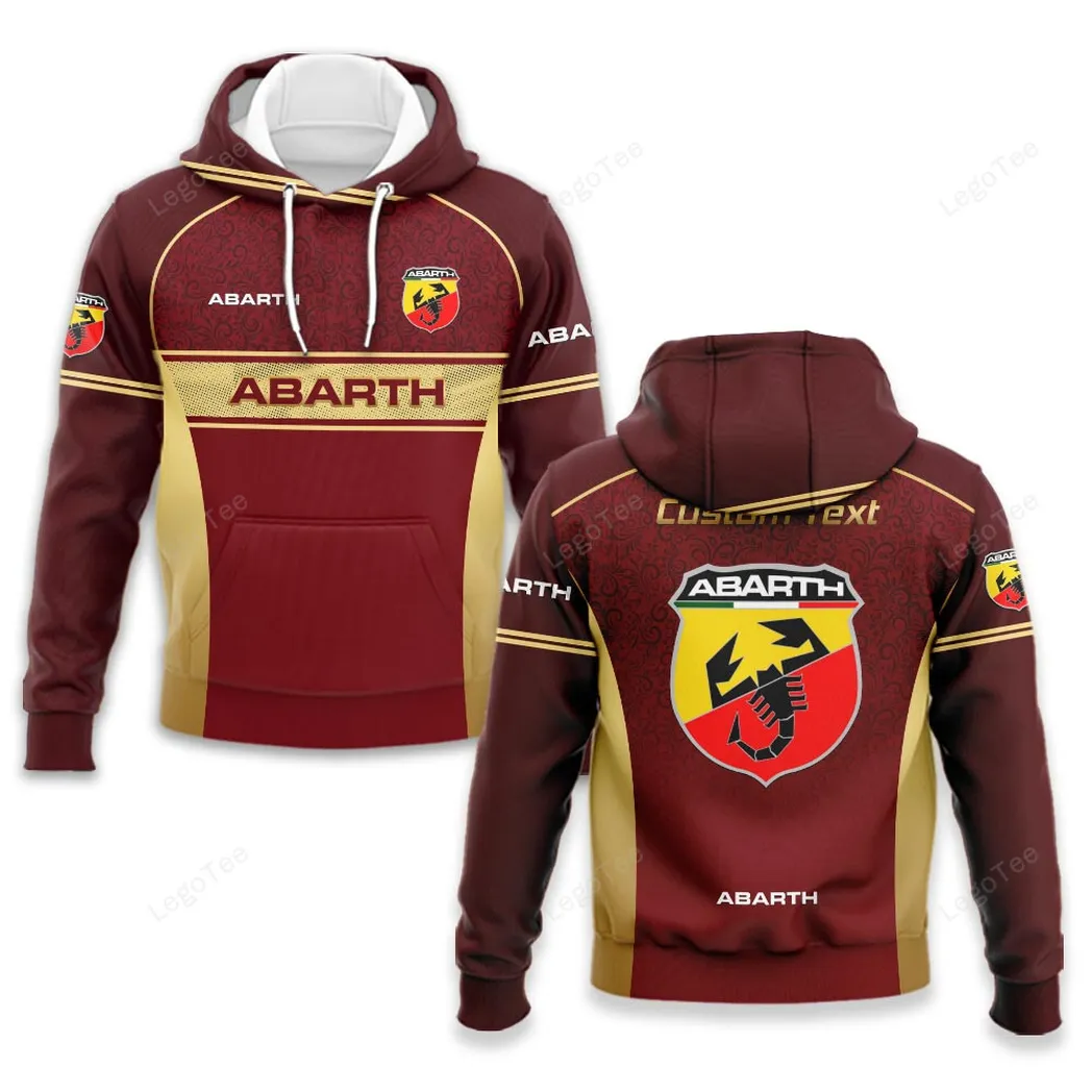 Abarth Hoodie, Gift For Abarth Lovers, Gift For Him, Husband, Boyfriend CAR137021325934-5