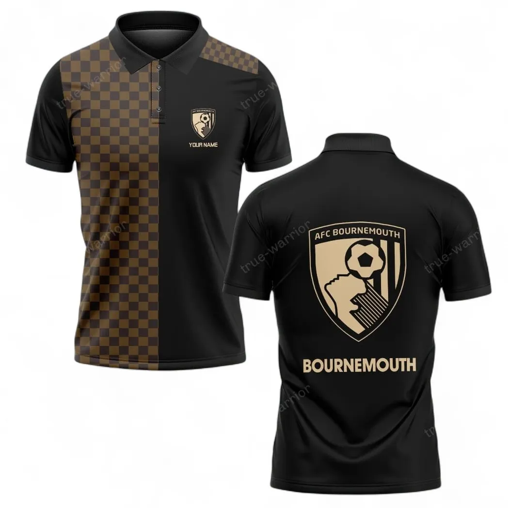 AFC Bournemouth Polo Shirt Classic Style Custom Name Shirt EPL03042225140