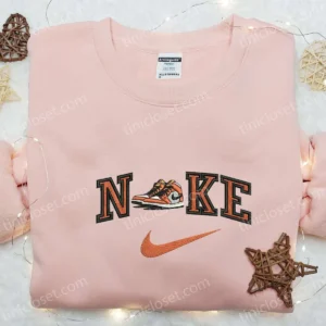 Air Jordan x Nike Embroidered Shirt, Nike Inspired Embroidered Sweatshirt, Custom Embroidered Hoodie