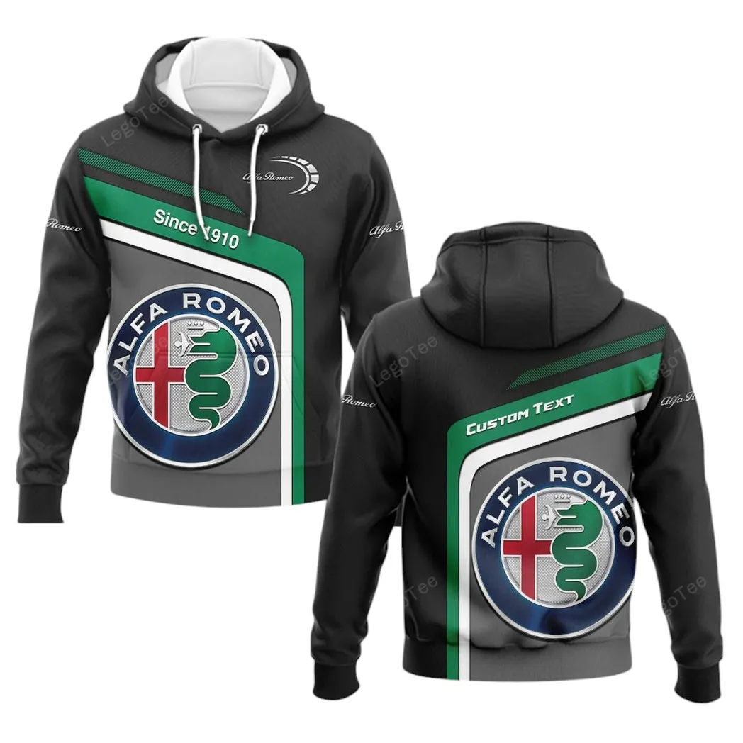 Alfa Romeo Hoodie, Gift For Alfa Romeo Lovers, Gift For Him, Husband, Boyfriend CAR11103032501