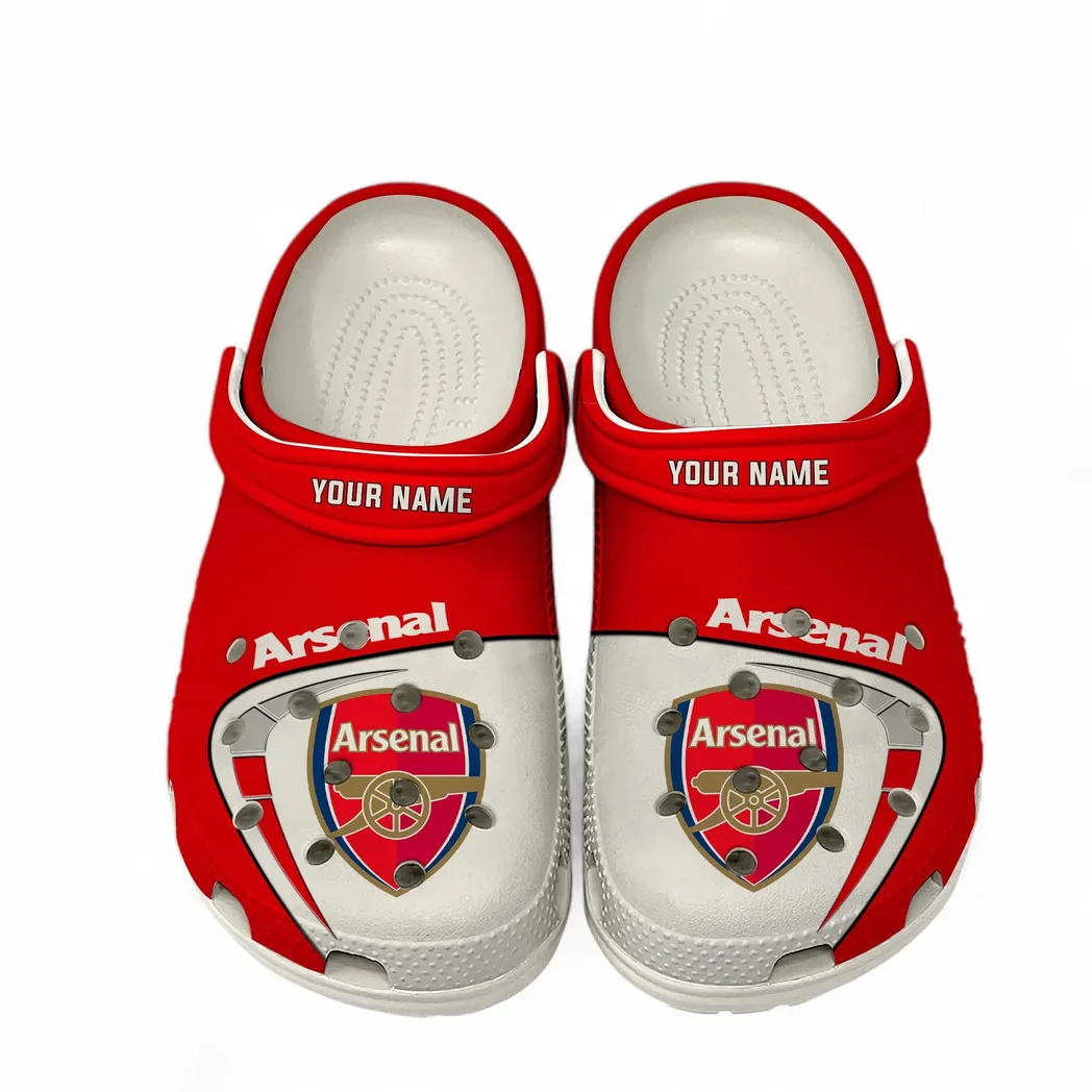 Arsenal Crocs, All Over Print Crocs Arsenal EPL1904232505