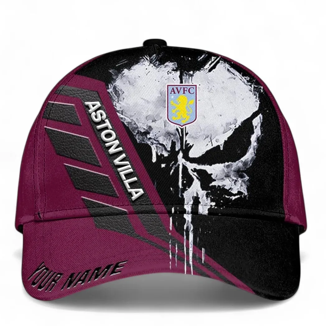 Aston Villa Baseball Cap, All Over Print Cap Aston Villa EPL1404222507