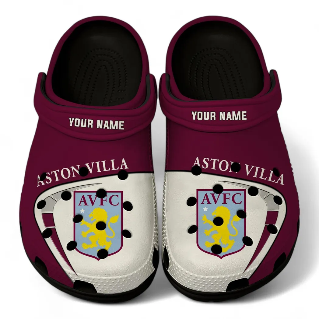 Aston Villa Crocs, All Over Print Crocs Aston Villa EPL1904232509