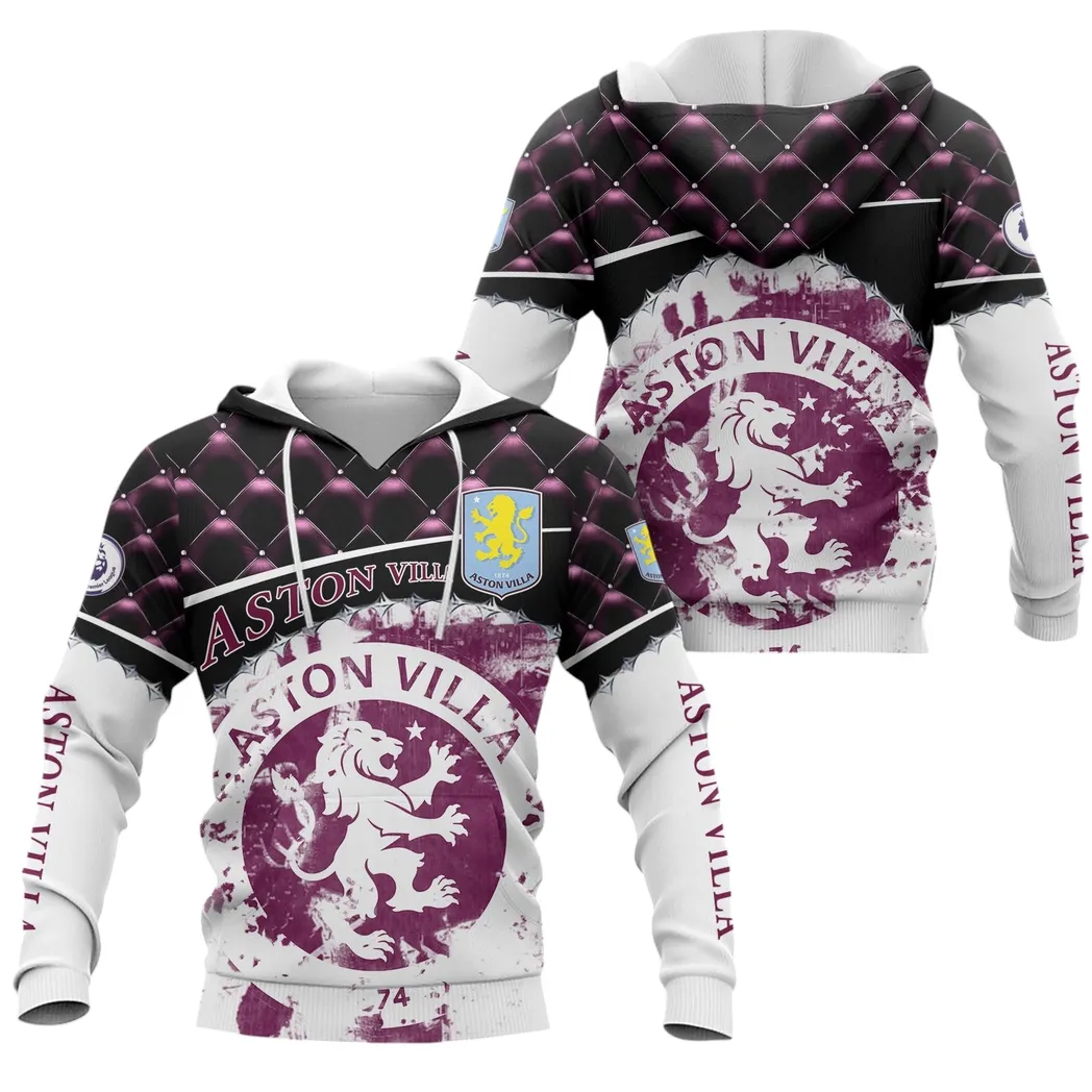 Aston Villa EPL Hoodie SPO1319002, Gift For Fan Aston Villa-Hoodie