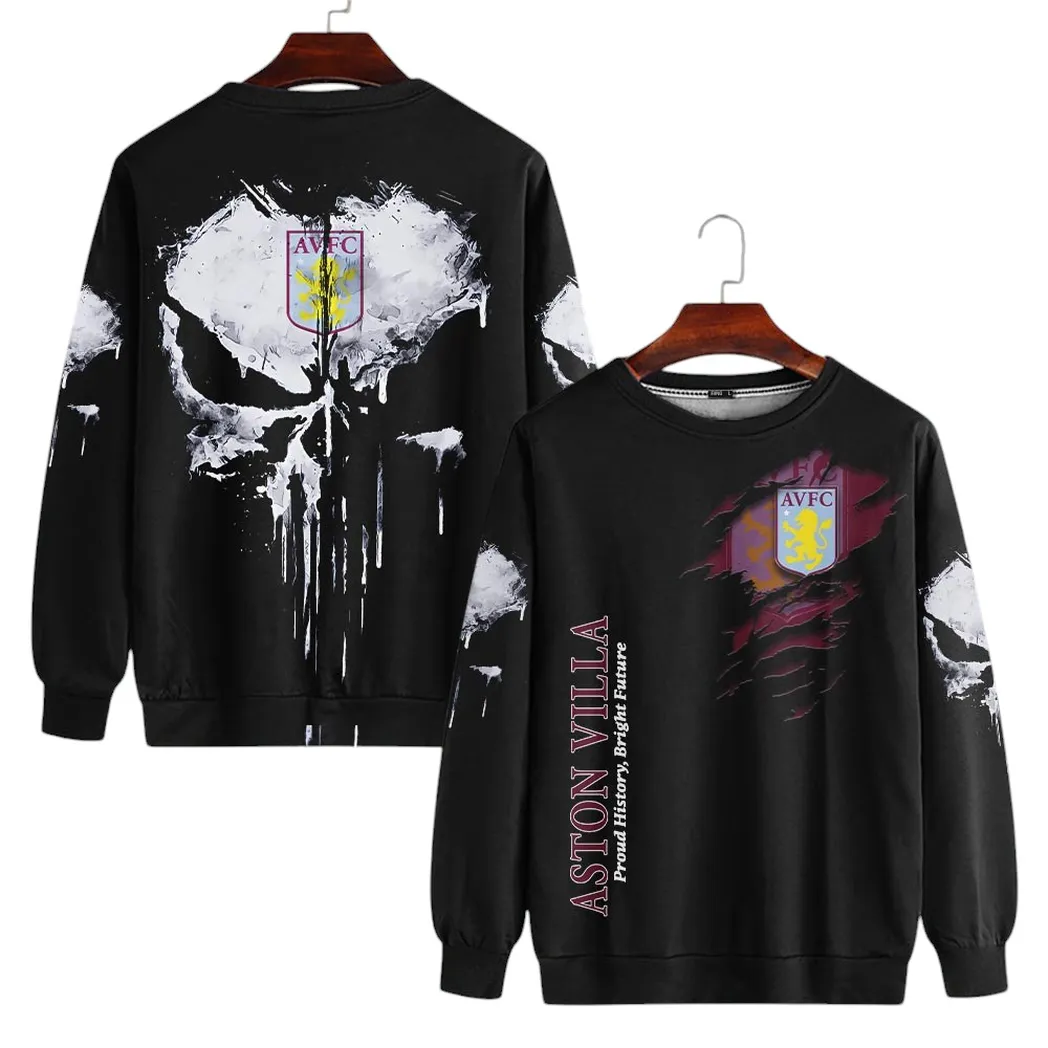 Aston Villa EPL Sweatshirt SPO1719003, Gift For Fan Aston Villa-Sweatshirt