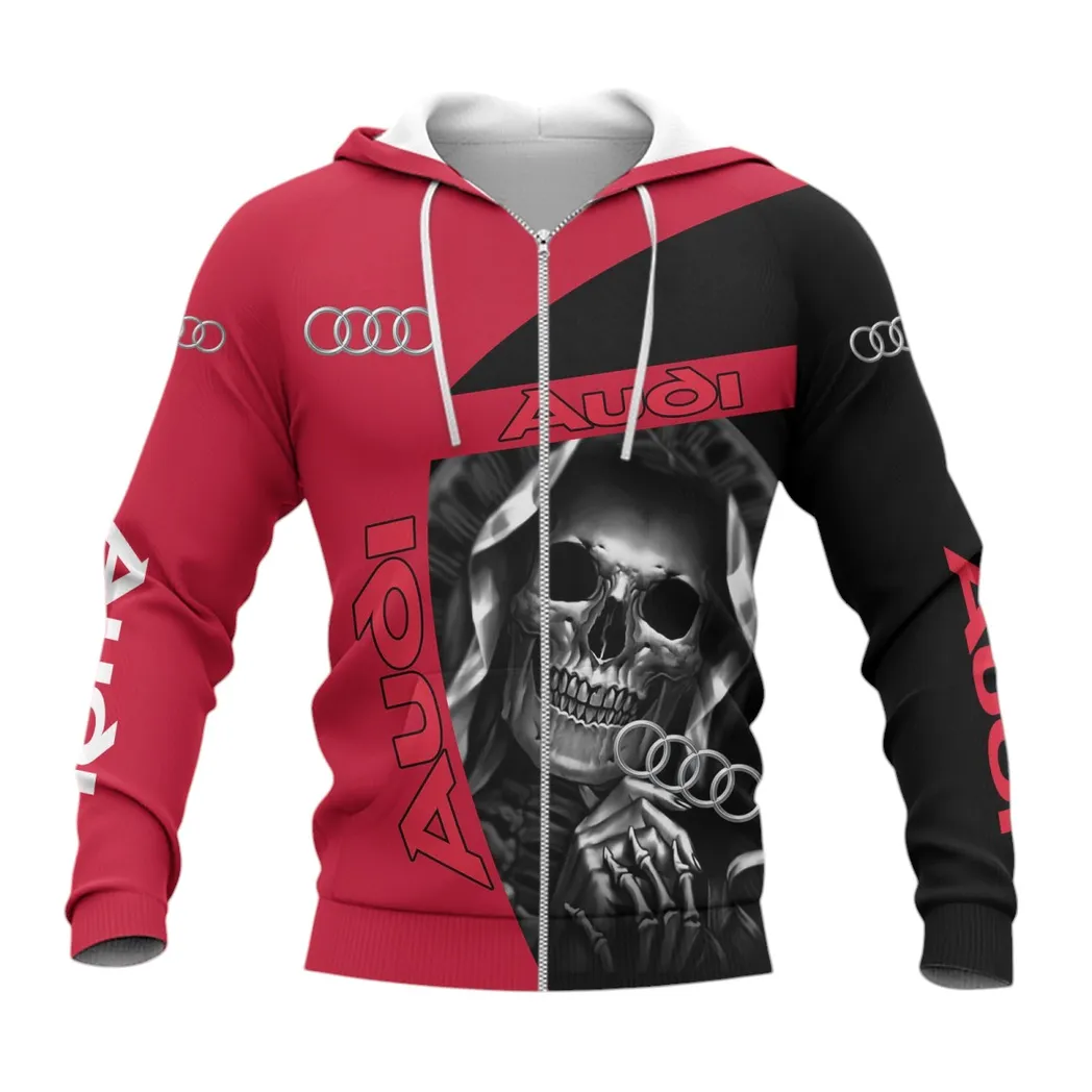 Audi Zipper Hoodie, Gift For Audi Lovers, Gift For Him, Husband, Boyfriend CAR6702212505