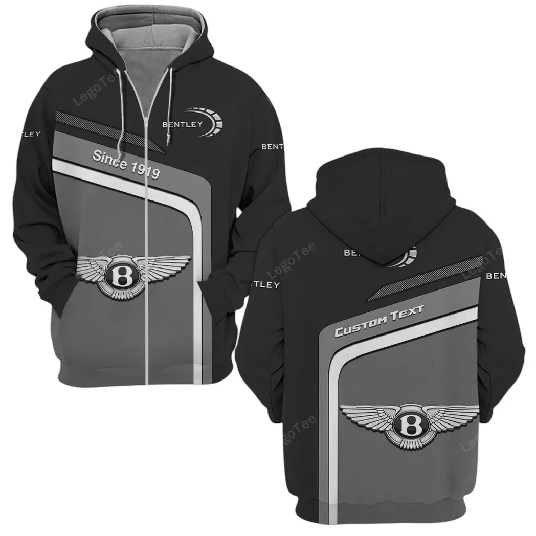 Bentley Zipper Hoodie, Gift For Bentley Lovers, Gift For Him, Husband, Boyfriend CAR11103032505