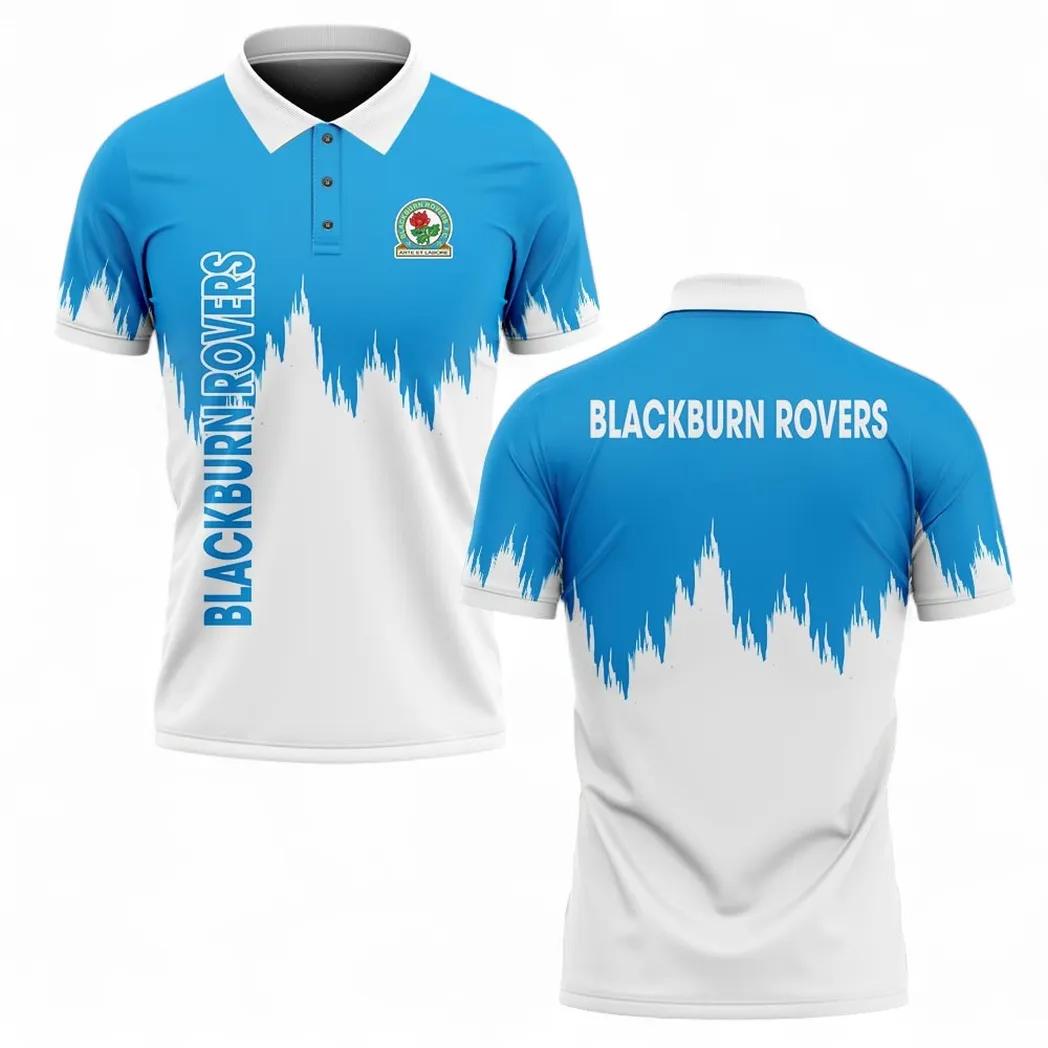 Blackburn Rovers Polo Shirt, All Over Print Polo Shirt Blackburn Rovers EPL2004232523