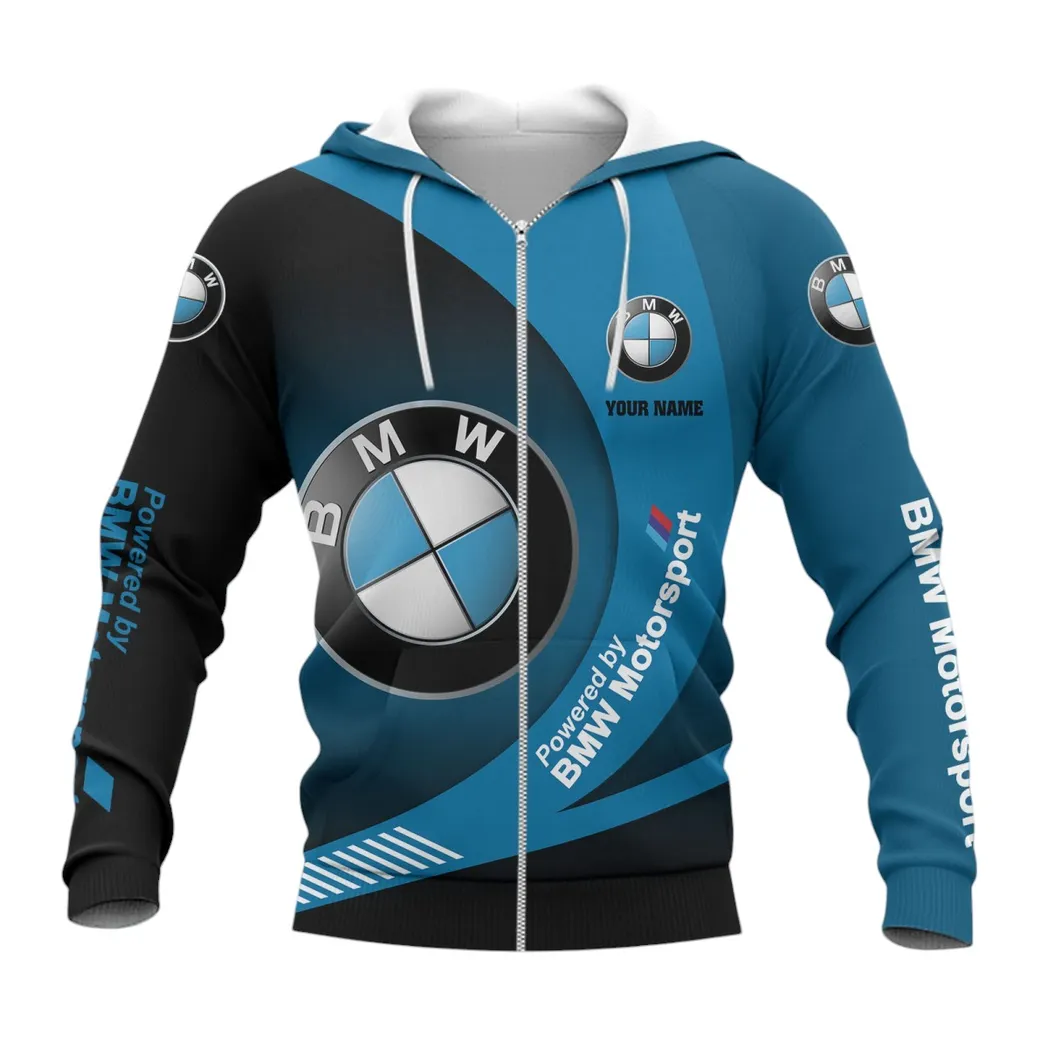 BMW Motorsport Zipper Hoodie, Gift For BMW Motorsport Lovers, Gift For Him, Husband, Boyfriend CAR7402222508