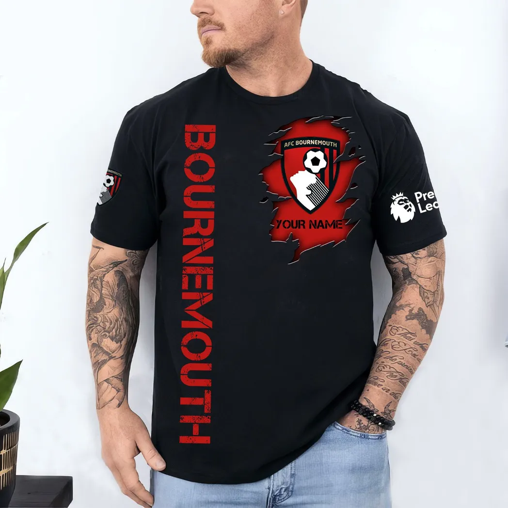 Bournemouth EPL T-Shirt SPO0118057, Gift For Fan Bournemouth