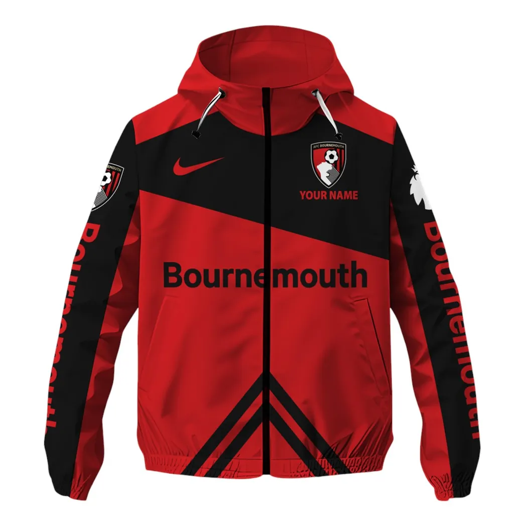 Bournemouth EPL Windbreaker Jacket SPO1219003, Gift For Fan Bournemouth