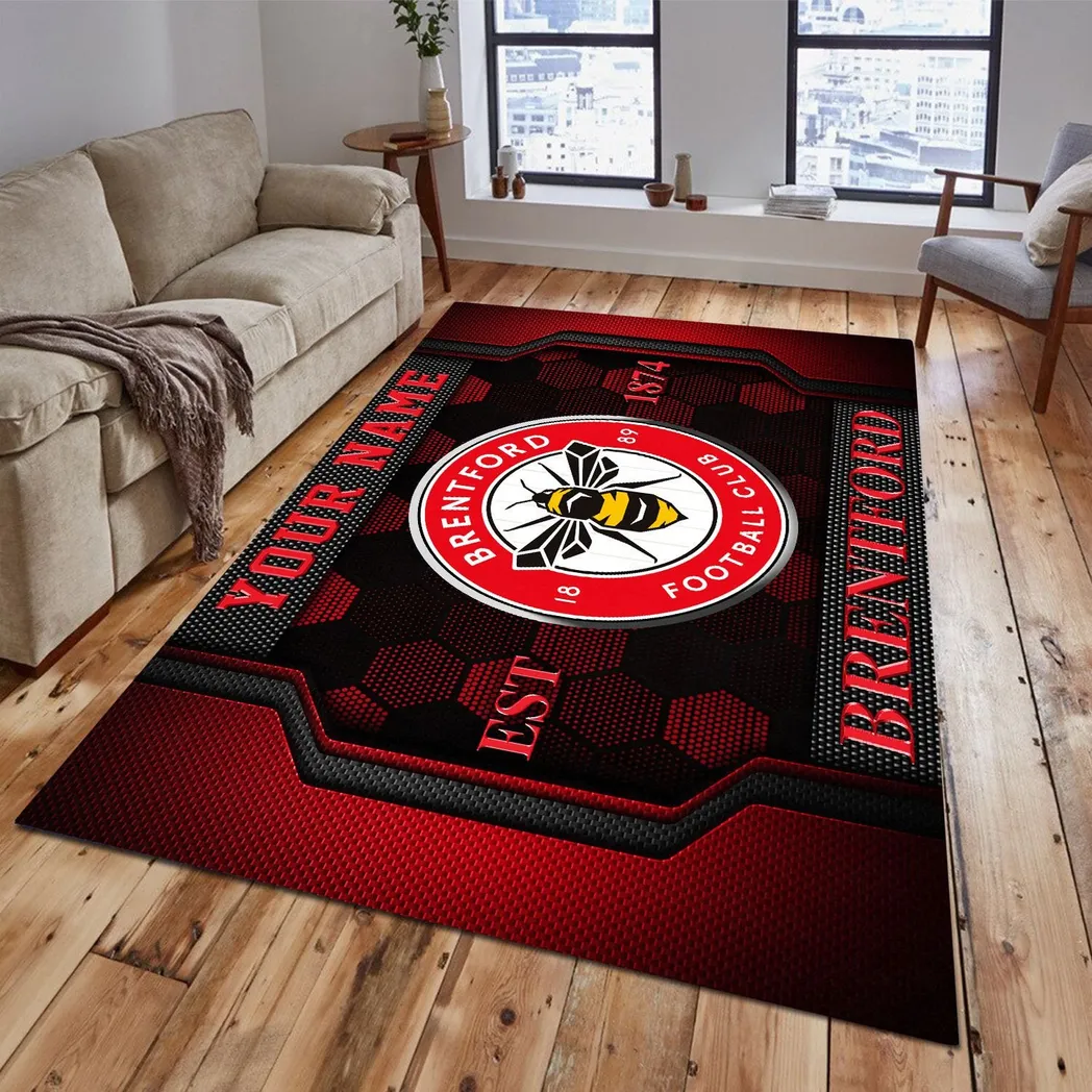 Brentford  EPL Rug SPO2819004, Gift For Fan Brentford