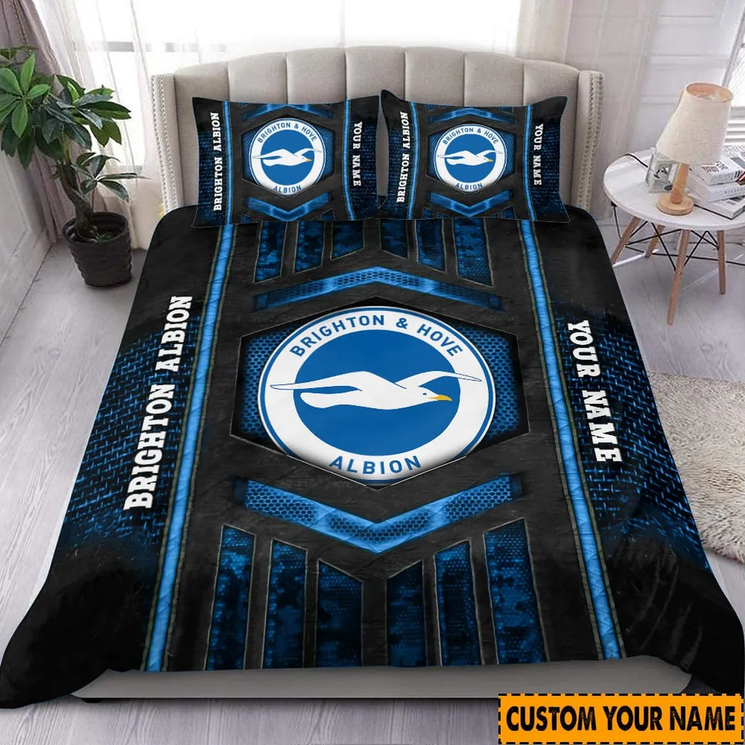 Brighton EPL Bedding Set SPO0112019, Gift For Fan Brighton