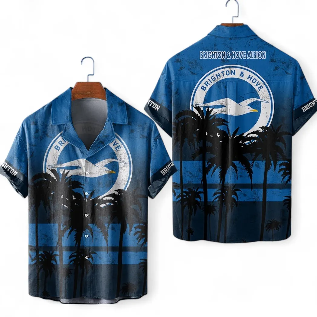 Brighton Hawaiian Shirt For Men, All Over Print Hawaiian Shirt Brighton EPL1004222521