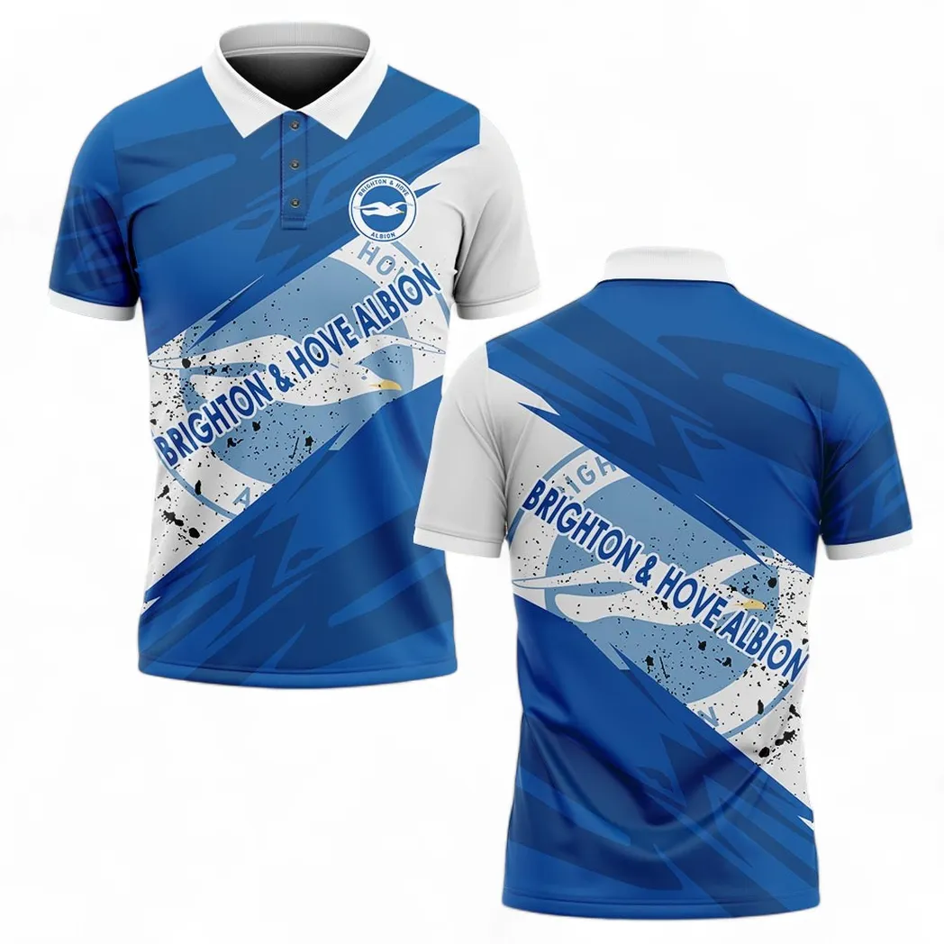 Brighton Polo Shirt, All Over Print Polo Shirt Brighton EPL2104232514