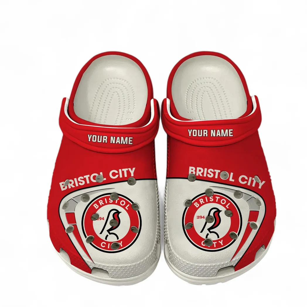 Bristol City Crocs, All Over Print Crocs Bristol City EPL1904232525
