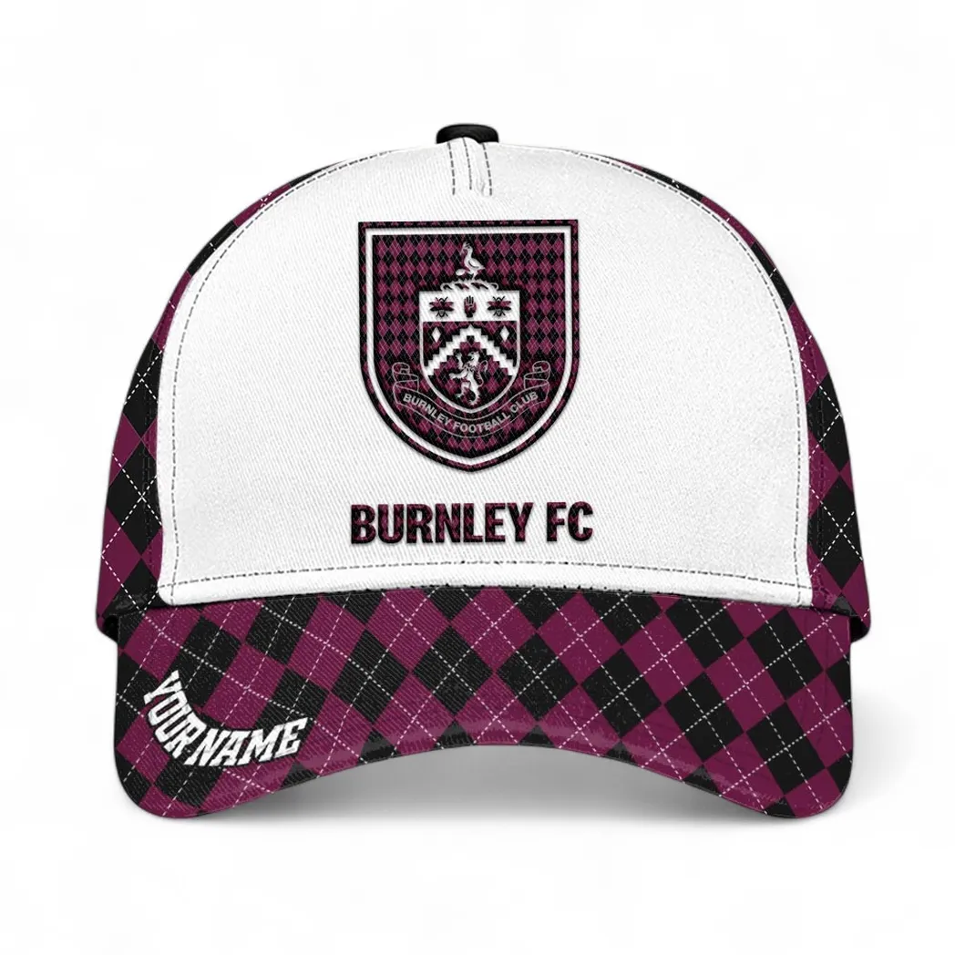 Burnley Baseball Cap, All Over Print Cap Burnley EPL1504222515