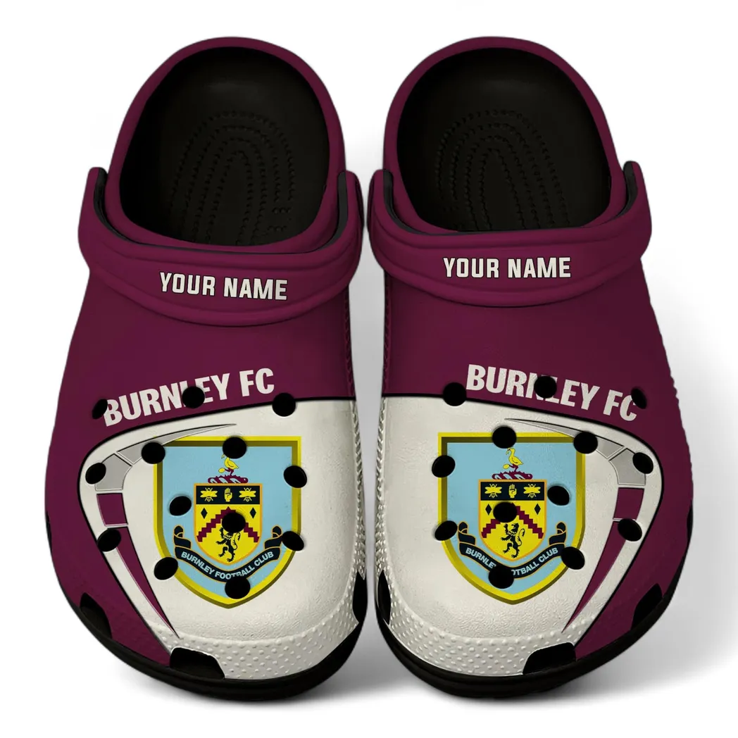 Burnley Crocs, All Over Print Crocs Burnley EPL1904232511