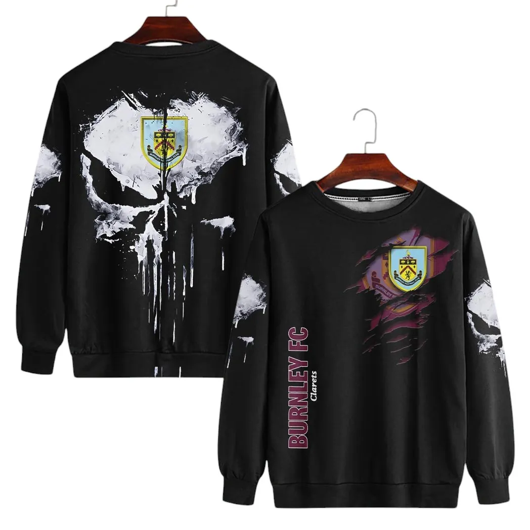 Burnley EPL Sweatshirt SPO1719008, Gift For Fan Burnley-Sweatshirt