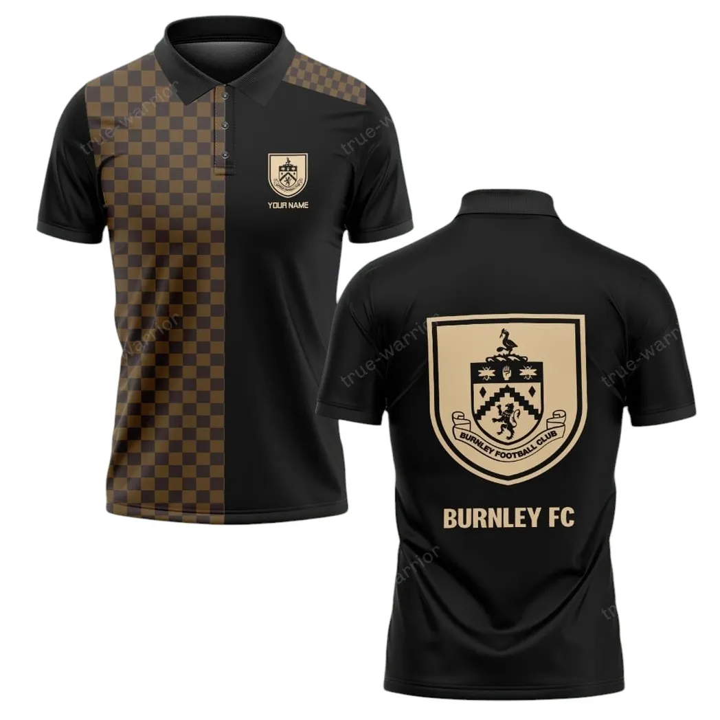 Burnley Polo Shirt Classic Style Custom Name Shirt EPL03042225133